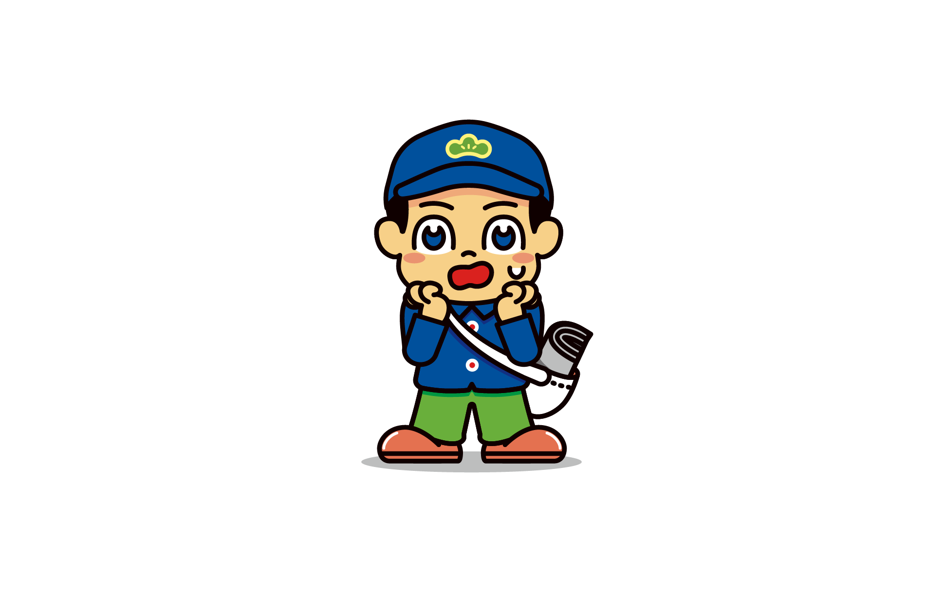 西日本新聞「それ詐欺ばい!」マスコットキャラクター01