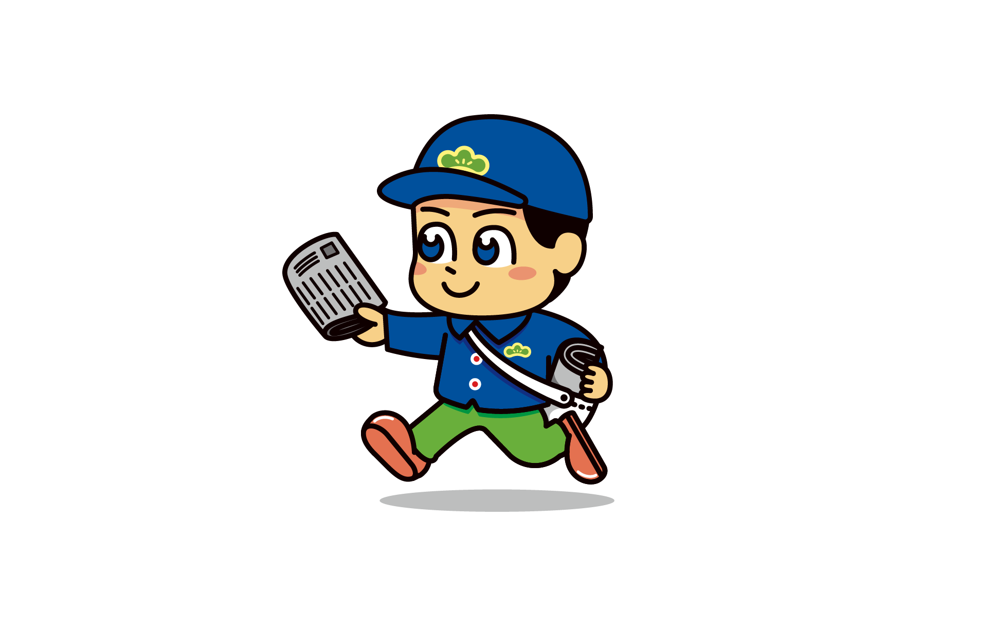 西日本新聞「それ詐欺ばい!」マスコットキャラクター02