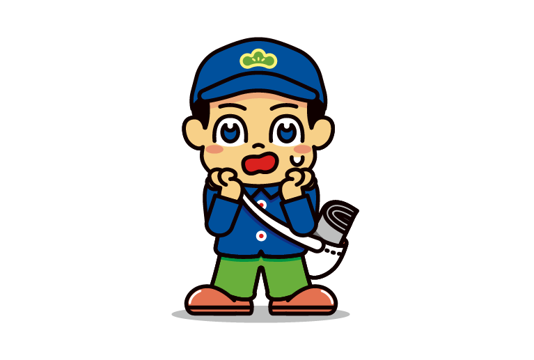 西日本新聞「それ詐欺ばい!」マスコットキャラクター01